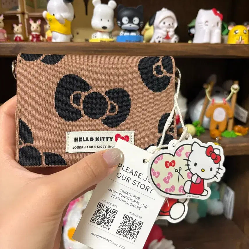 [BUNJANG] Joseph &amp; Stacey Hello Kitty Chain Card Holder / 조셉앤스테이시 헬로키티 카드지갑 체인