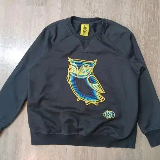 [BUNJANG] Lucky Chouette Unisex Sweatshirt L / 새거) 럭키슈에뜨 공용 맨투맨 L
