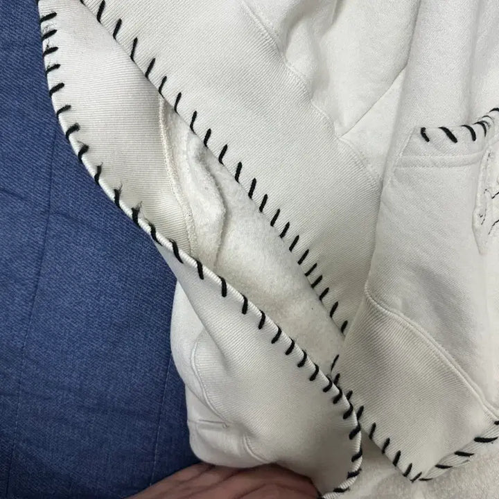 [BUNJANG] Supreme Yohji Yamamoto Hooded Sweatshirt White M New / 슈프림 요지야마모토 후드집업 화이트 m 새상품