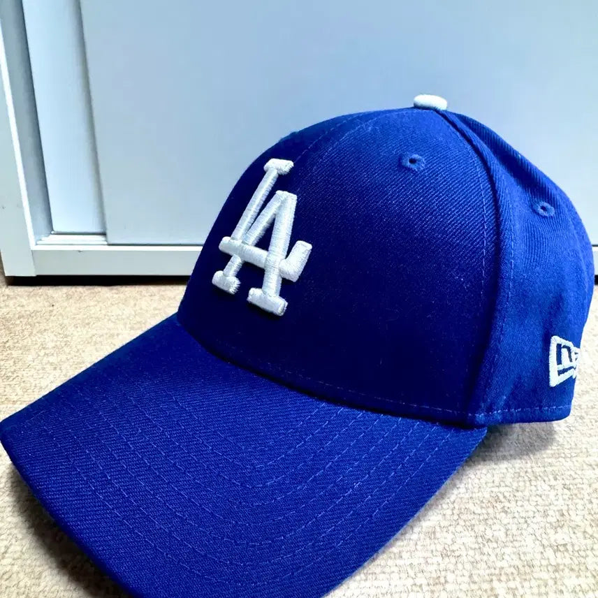 [BUNJANG] New Era MLB LA Logo Baseball Cap / 뉴에라 MLB LA로고 볼캡 블루