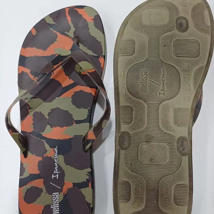[BUNJANG] Melissa Ipanema Camouflage Flip-Flops / 멜리사 이파네마 카모플라쥬 쪼리