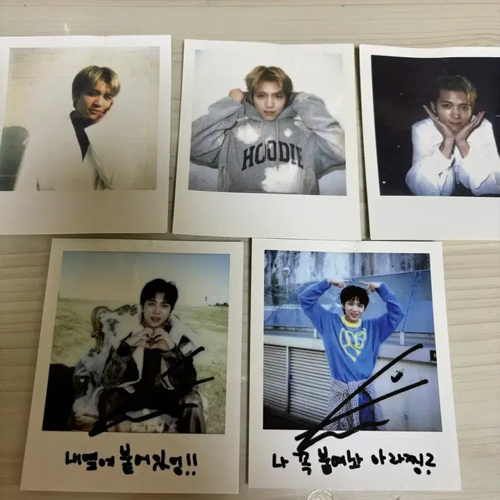 [BUNJANG] Nam Woohyun Polaroid Photo / 남우현 폴라로이드