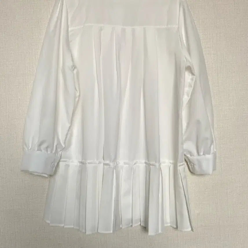 [BUNJANG] Self Wedding Pleated Mini Dress / 셀프웨딩 플리츠 미니 드레스