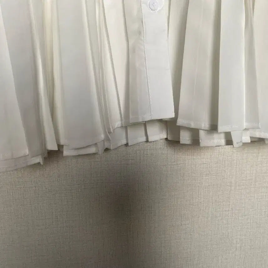 [BUNJANG] Self Wedding Pleated Mini Dress / 셀프웨딩 플리츠 미니 드레스
