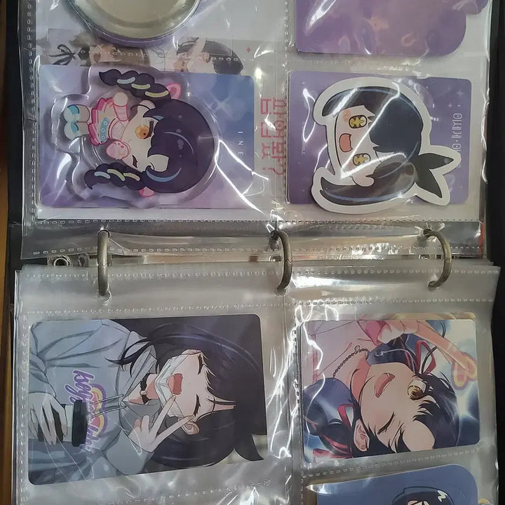[BUNJANG] Isegye Idol Photocard Binder Book Set / 이세계아이돌 팝업봤 포토카드 바인더북+(포토카드/북마크홀더/캔뱃지)set