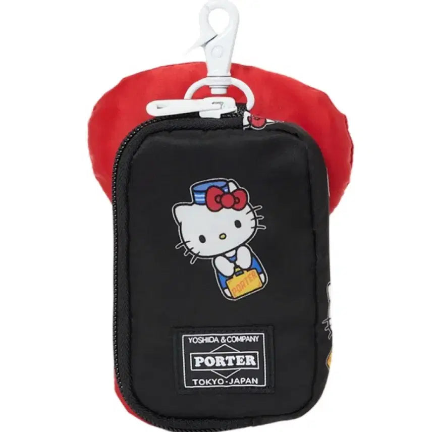 [BUNJANG] Yoshida Porter Hello Kitty Multi Pouch / 미개봉)요시다 포터 헬로 키티 멀티 파우치
