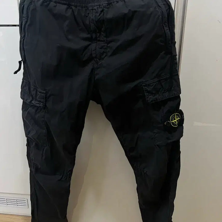 [BUNJANG] Stone Island Jogger Pants Black / 25ss 스톤아일랜드 조거블랙 29-31