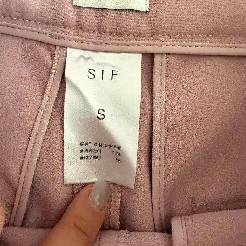 [BUNJANG] Sie Avang Wide Trousers Grayse You / Sie 시에 아방 와이드 트라우저 슬랙스 핑크 플로움 그레이스유