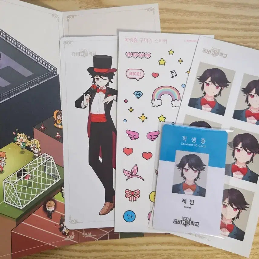 [BUNJANG] Zomibe High School Kevin Student ID / [급처] 좀비고 케빈 학생증