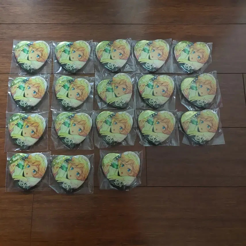 [BUNJANG] Ensemble Stars Harukawa Sora Heart Can Badge Bundle Set / 앙상블스타즈 앙스타 하루카와 소라 하트캔뱃지 18개 파샤 스글 일괄