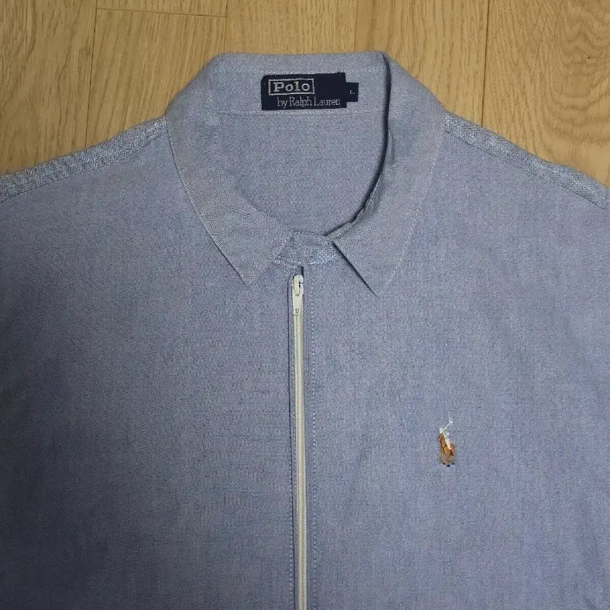[BUNJANG] Polo Ralph Lauren Chambray Swing Top Jacket / 80s 폴로랄프로렌 샴브레이 스윙톱 자켓 L