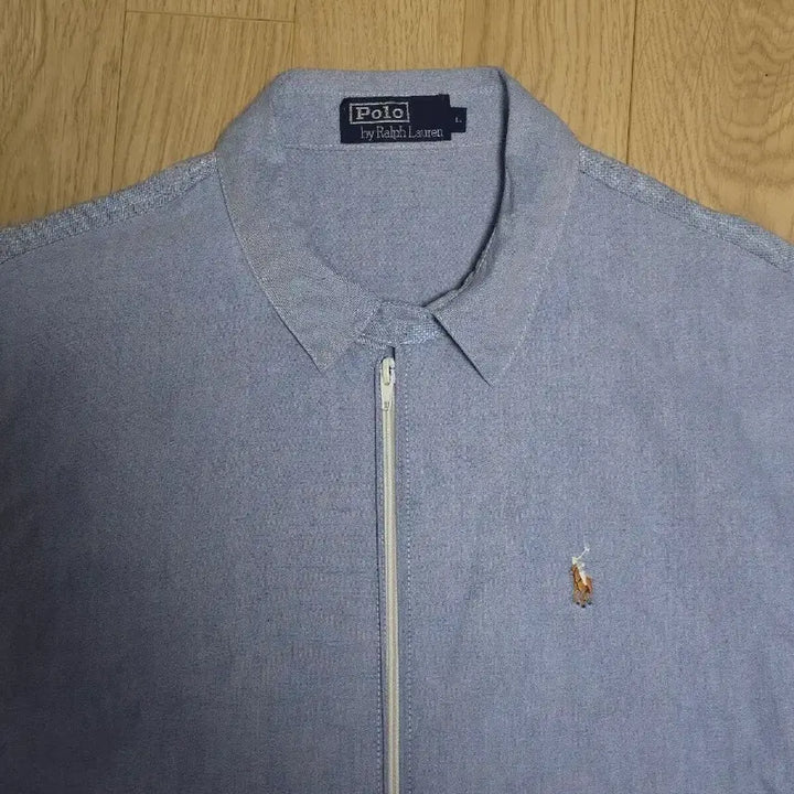 [BUNJANG] Polo Ralph Lauren Chambray Swing Top Jacket / 80s 폴로랄프로렌 샴브레이 스윙톱 자켓 L
