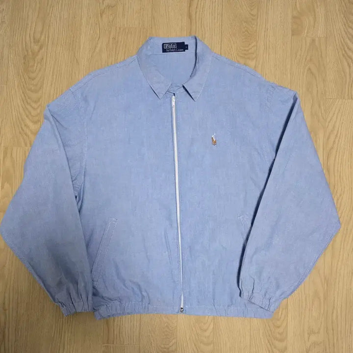 [BUNJANG] Polo Ralph Lauren Chambray Swing Top Jacket / 80s 폴로랄프로렌 샴브레이 스윙톱 자켓 L