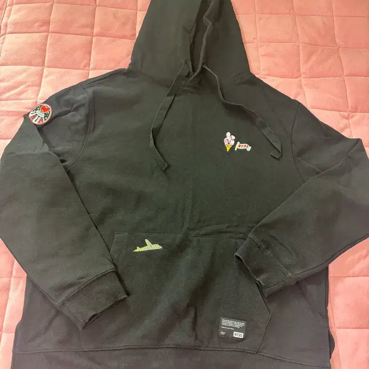 [BUNJANG] BTS BT21 Hooded Zip-up Jacket / BTS 후드집업