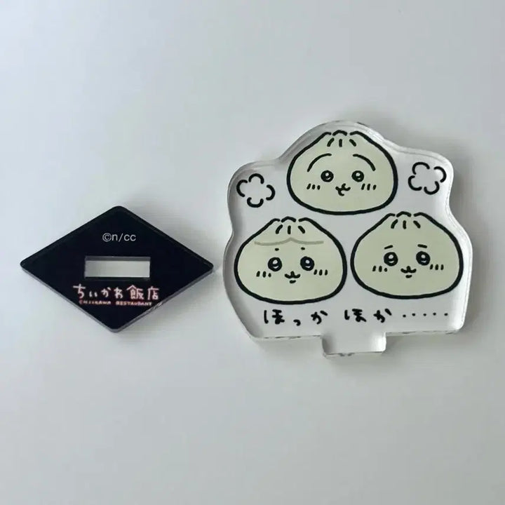 [BUNJANG] Chiikawa Chinese Restaurant Acrylic Stand Hachiware Usagi / 치이카와 중화반점 아크릴스탠드 만두 하치와레 우사기 먼작귀