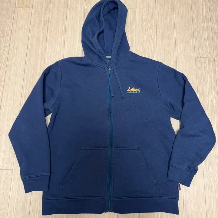 [BUNJANG] Patagonia Navy Hooded Zip-up Jacket / 파타고니아 후드집업 네이비 L
