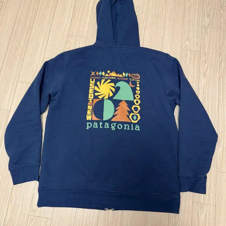 [BUNJANG] Patagonia Navy Hooded Zip-up Jacket / 파타고니아 후드집업 네이비 L