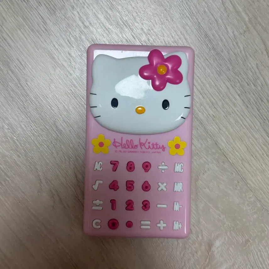 [BUNJANG] Kitty Kao Hana Calculator (Non-Functional) / 키티 카오하나 계산기(작동x)