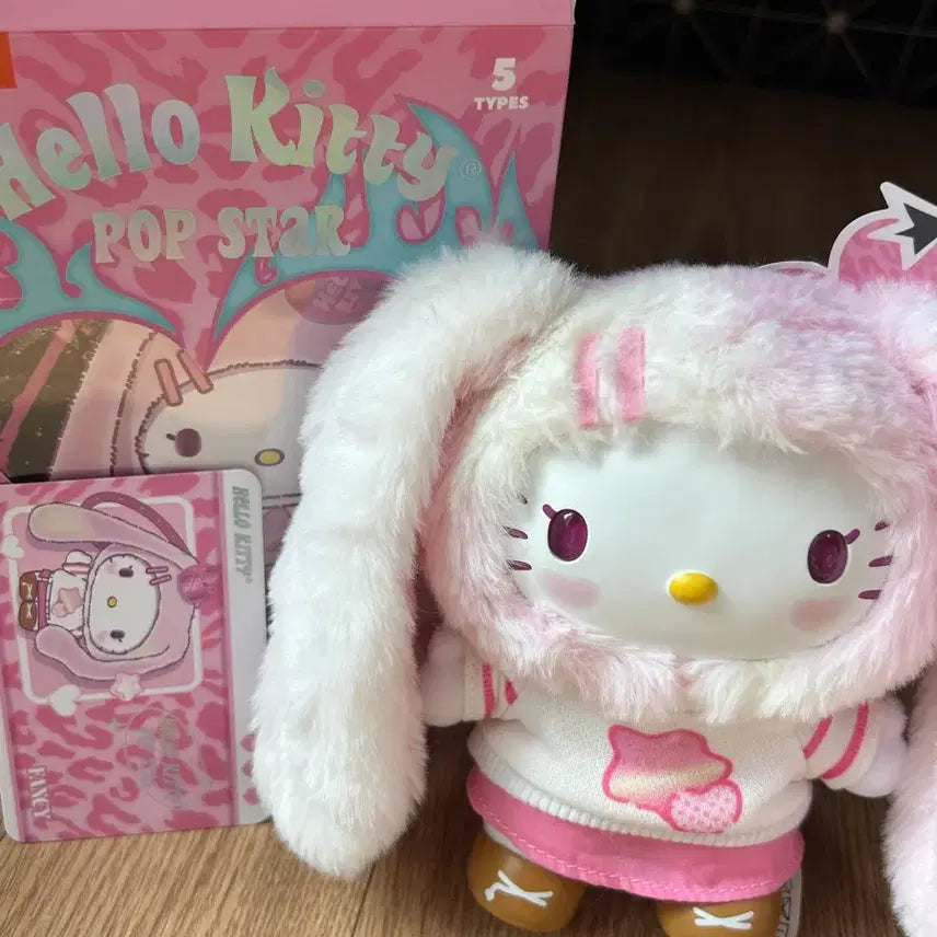 [BUNJANG] Miniso Hello Kitty Popstar Figure / 새상품) 미니소 헬로키티 팝스타 팬시 키부부