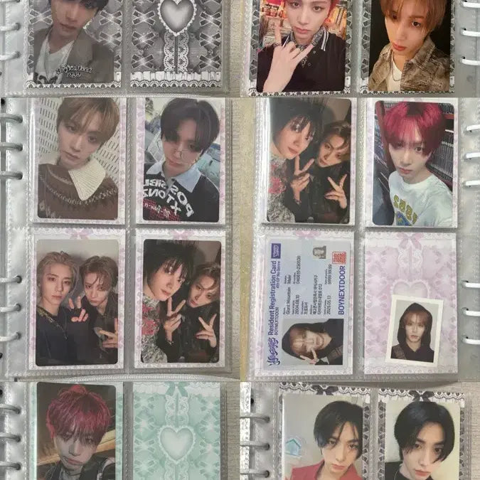 [BUNJANG] BOYNEXTDOOR Taesan Photocard Bundle Set / 보이넥스트도어 보넥도 태산 포카 바인더 일괄 판매