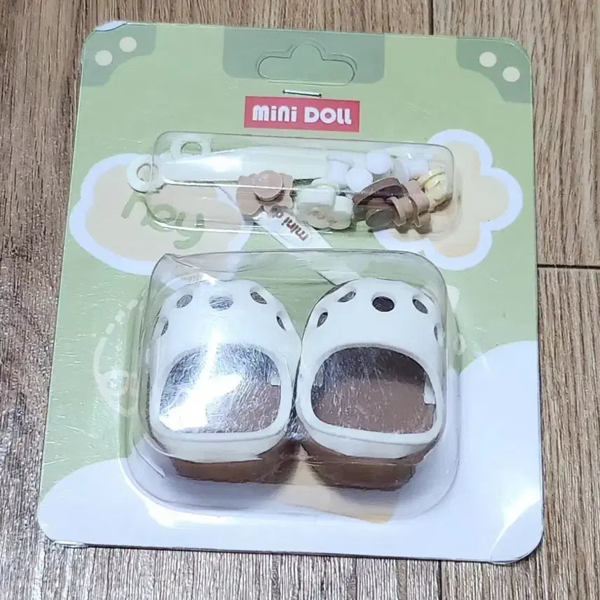 [BUNJANG] Mini Doll Brown Crocs 20cm Doll / 미니돌 브라운 크록스 20cm 20깅