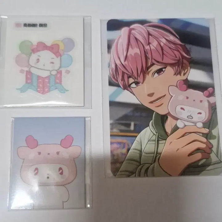 [BUNJANG] PLAVE Bambi 2025 Birthday Photocard and Mimm Sticker / 플레이브 2025 밤비 생일포카 미므스티커