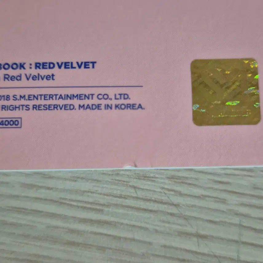 [BUNJANG] Red Velvet Selfie Book / 레드벨벳 셀피북 판매