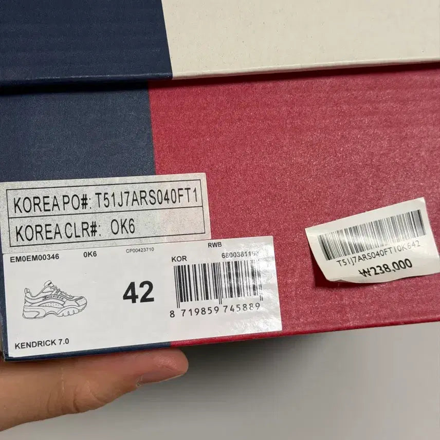 [BUNJANG] Tommy Hilfiger Kendrick Limited Edition Sneakers / 타미힐피거 켄드릭 스니커즈 한정판
