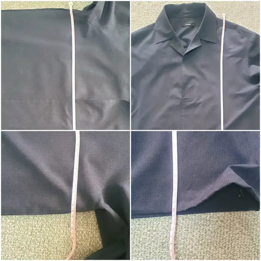 [BUNJANG] Allegri Half Button Shirt / 알레그리 카라 히든 하프버튼 셔츠 판매해요