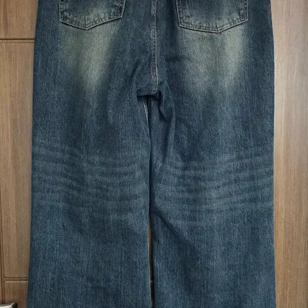 [BUNJANG] Juaun Homme Refined Wide Denim Pants (Vintage Blue) / 주앙옴므 리파인드 와이드 데님 팬츠 (빈티지블루)