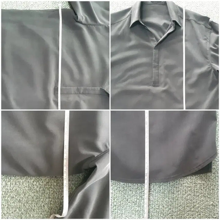 [BUNJANG] Allegri Half-Button Shirt / 알레그리 카라 히든 하프버튼 셔츠 판매해요
