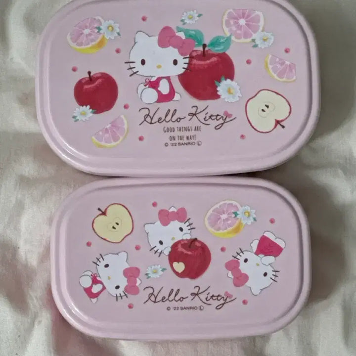 [BUNJANG] Vintage Hello Kitty Sticker Storage Box Organizer / (최저가) 고전키티 희귀매물 스티커 보관함 정리함 수납함