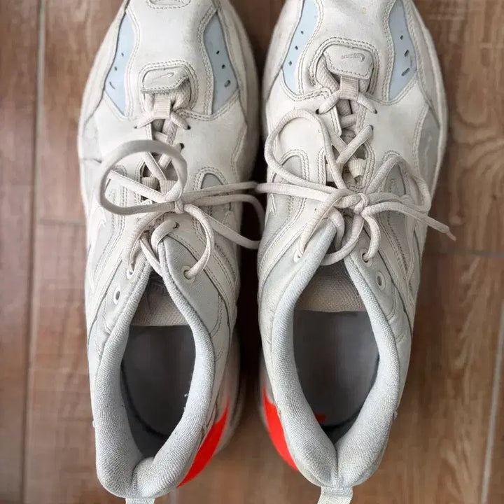 [BUNJANG] Nike M2K Tekno John Elliott White/Orange US 11 / 나이키 m2k 모나크X존엘리엇 흰주 295
