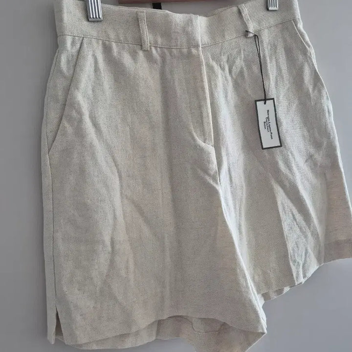 [BUNJANG] Linen Shorts 55 - New / 린넨 반바지 55 새상품