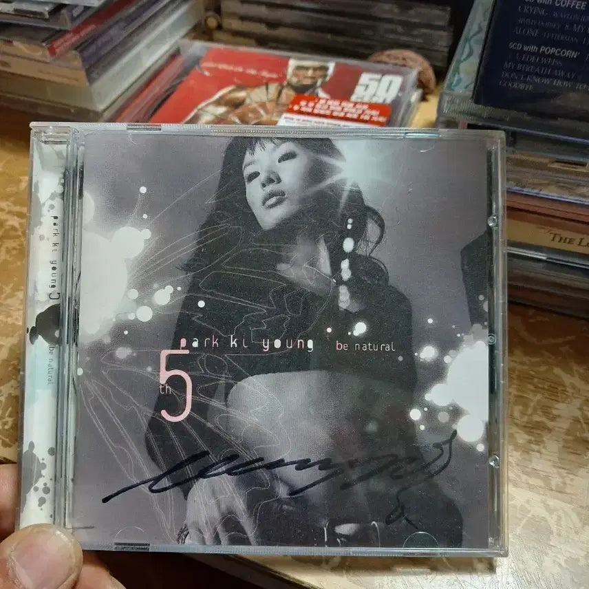 [BUNJANG] Park Ki Young Be Natural Signed CD / 박기영 5집 be natural 싸인 CD 미사용 소장음반방출