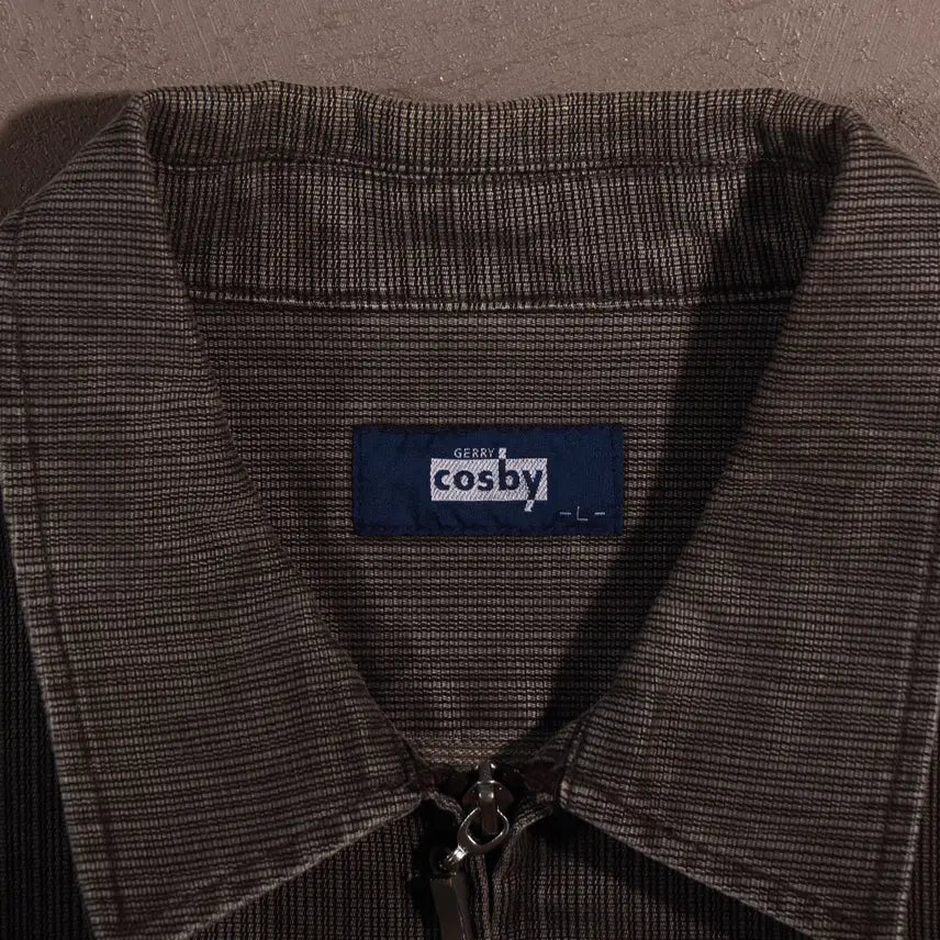 [BUNJANG] Jerry Cosby Black Denim Zip-Up Jacket / 제리 코스비 흑청 집업 데님자켓 C572