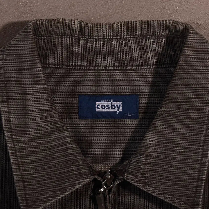 [BUNJANG] Jerry Cosby Black Denim Zip-Up Jacket / 제리 코스비 흑청 집업 데님자켓 C572