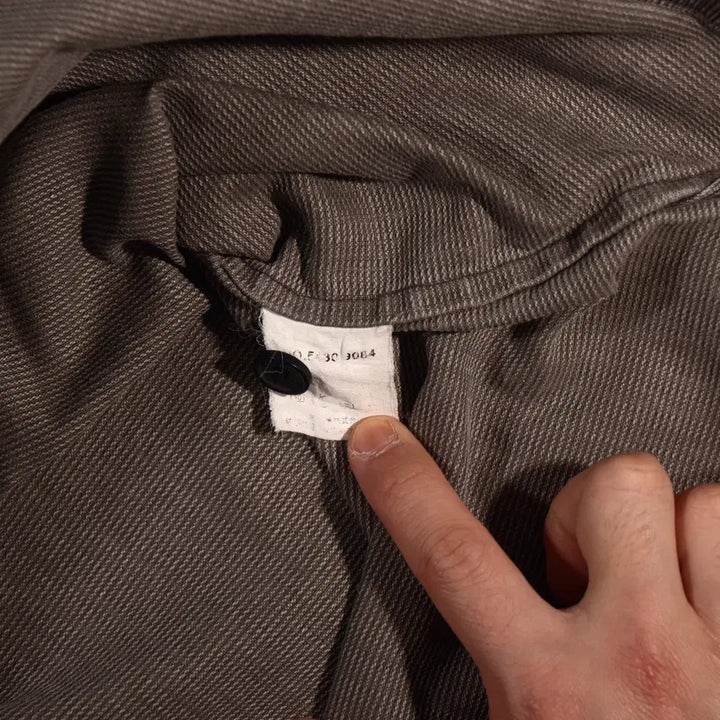 [BUNJANG] Jerry Cosby Black Denim Zip-Up Jacket / 제리 코스비 흑청 집업 데님자켓 C572