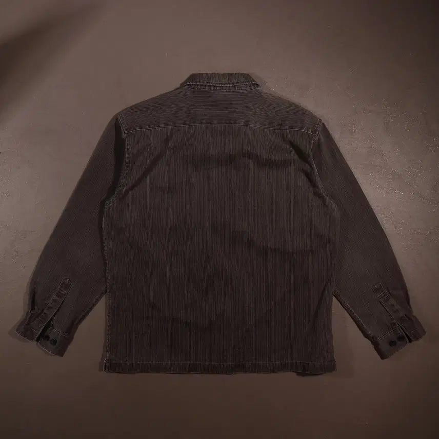 [BUNJANG] Jerry Cosby Black Denim Zip-Up Jacket / 제리 코스비 흑청 집업 데님자켓 C572
