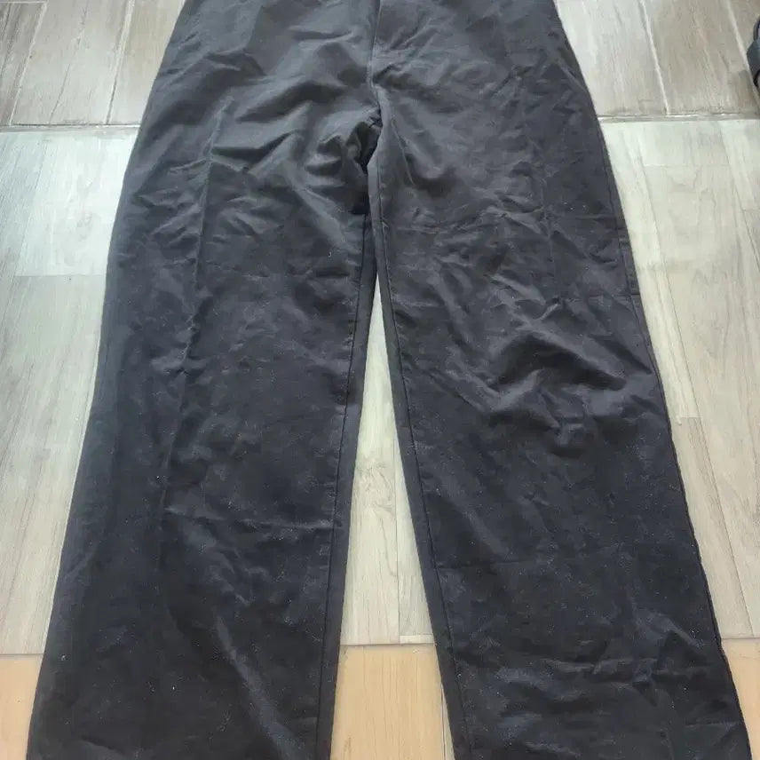 [BUNJANG] Musinsa Brushed Regular Fit Chino Pants Black 34 / 25fw 무신사 브러쉬드 레귤러 핏 치노 팬츠 블랙 34