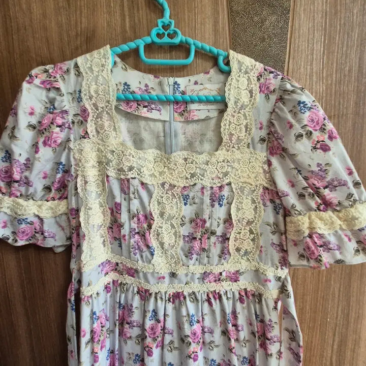 [BUNJANG] U&amp;Jane Floral Lace Long Dress / 유앤진 원피스