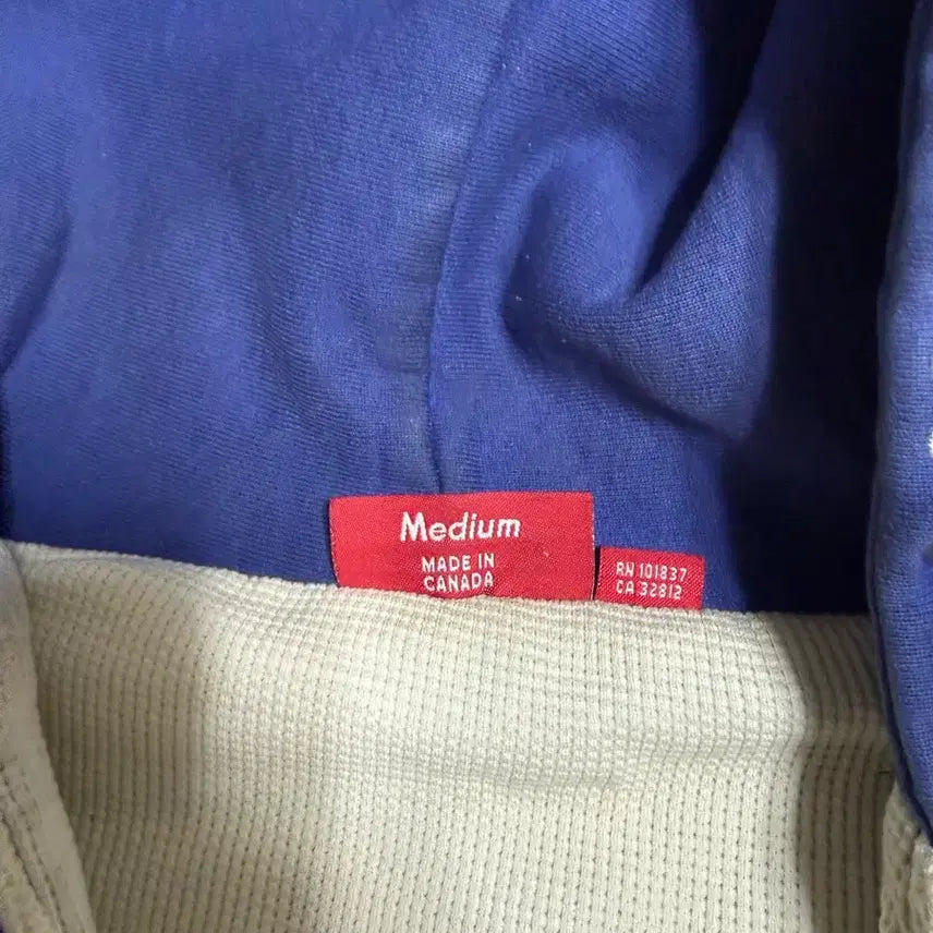 [BUNJANG] Supreme Arc Logo Thermal Hooded Zip-up / 슈프림 2007 fw 아치 로고 써멀 후드집업