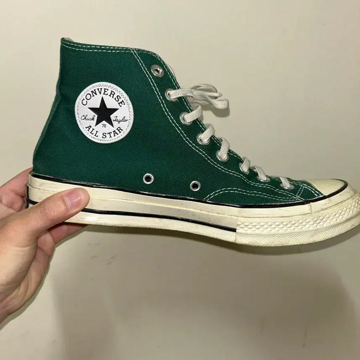 [BUNJANG] Converse Chuck 70 High Midnight Clover 265 / 컨버스 척 70하이 미드 나잇 클로버 265