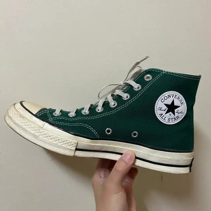 [BUNJANG] Converse Chuck 70 High Midnight Clover 265 / 컨버스 척 70하이 미드 나잇 클로버 265