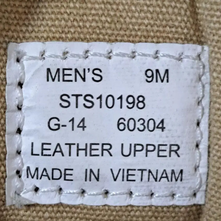 [SOLD OUT] 스페리 남성 미드탑 추카부츠 처카 부츠 270 (신1373)