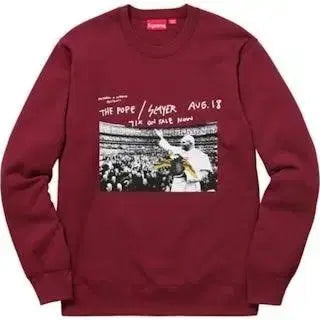 [BUNJANG] Supreme Antihero Pope Sweatshirt / 슈프림 안티히어로 포프 스웻셔츠 맨투맨 L