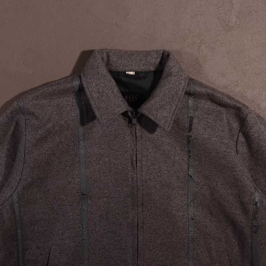 [BUNJANG] Vintage Wool Blouson Bomber Jacket C576 / 일본빈티지 울 블루종 봄버자켓 C576