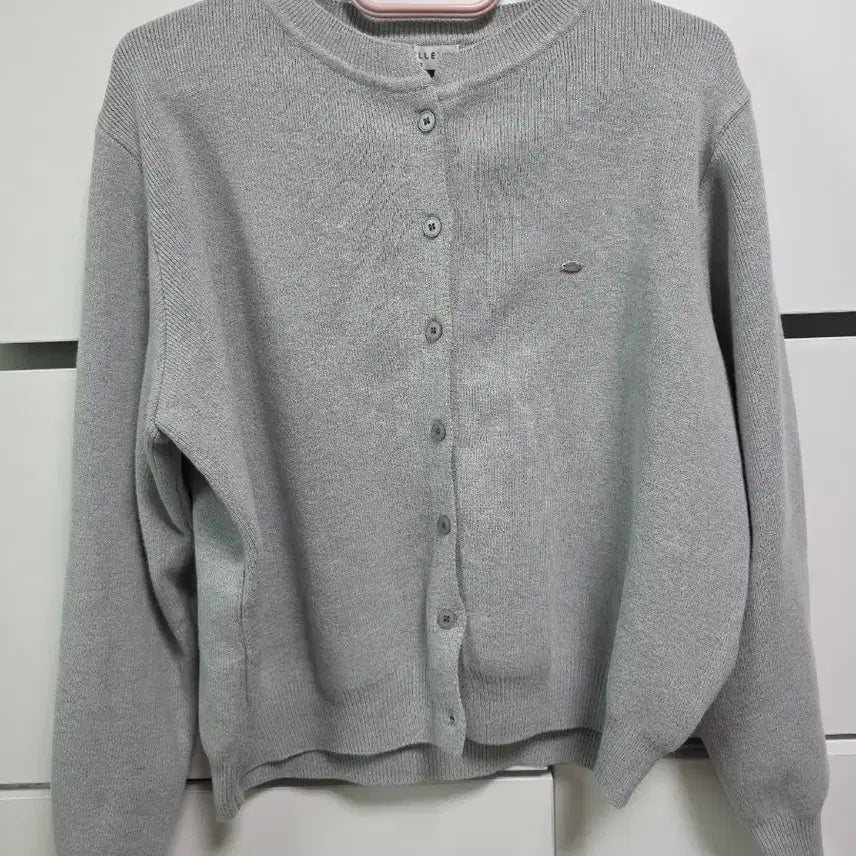 [SOLD OUT] 제이스타일 이블렛 여성 빅사이즈 가디건 [그레이]