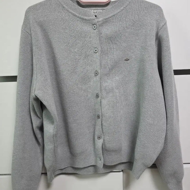 [SOLD OUT] 제이스타일 이블렛 여성 빅사이즈 가디건 [그레이]