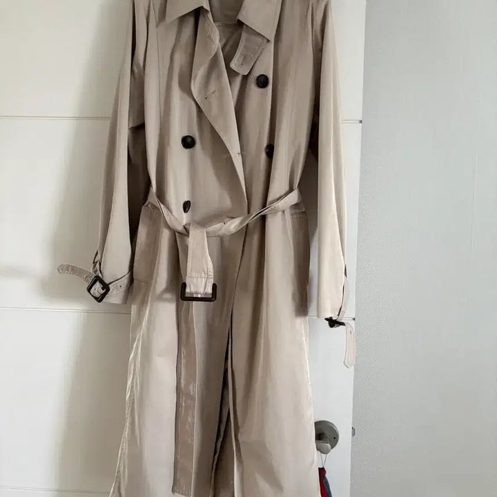 [BUNJANG] Beige Trench Coat / 베이지색 트렌치 코트
